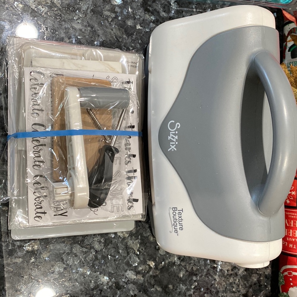Embossing machine never used